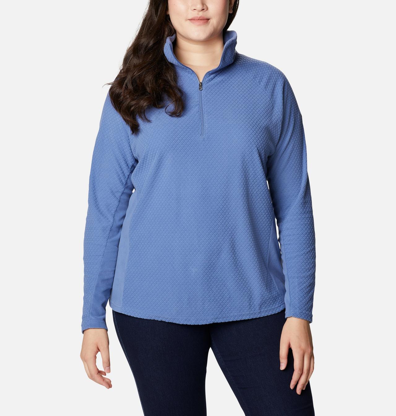 Women's Glacial™ IV Print Half Zip Pullover - Plus Size 1