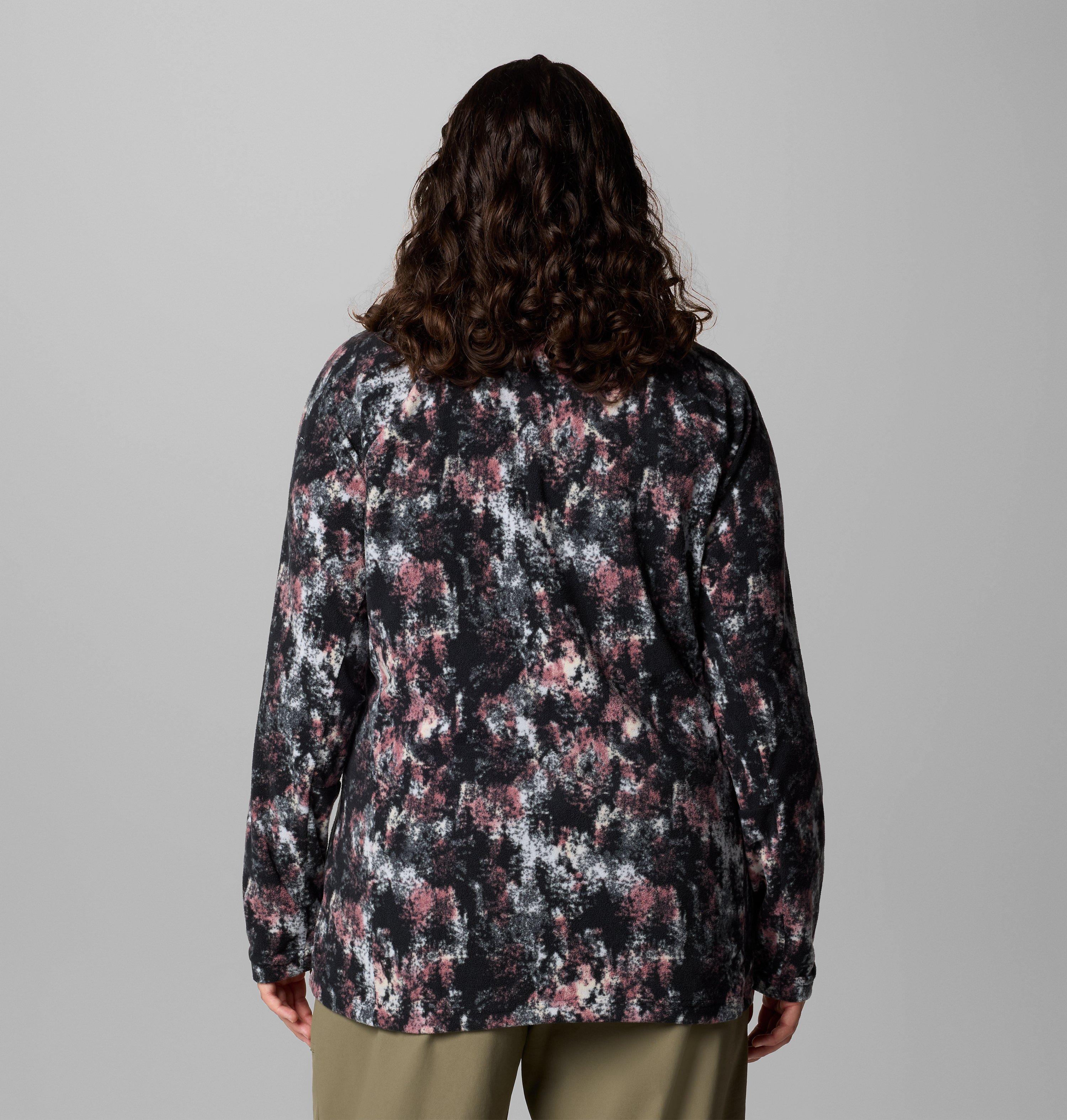 Women's Glacial IV Print Half Zip Pullover - Plus Size 2