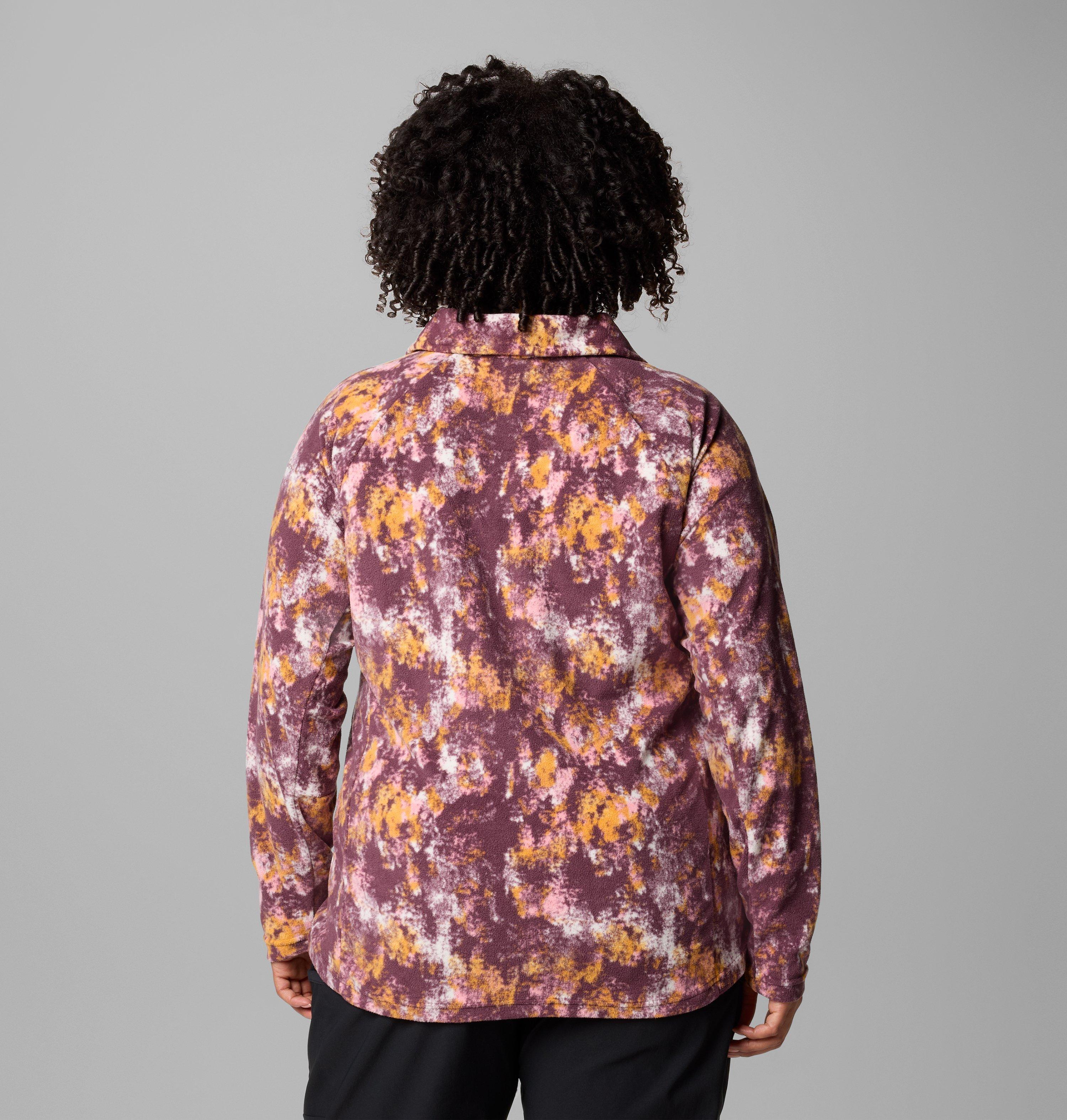 Women's Glacial IV Print Half Zip Pullover - Plus Size 2