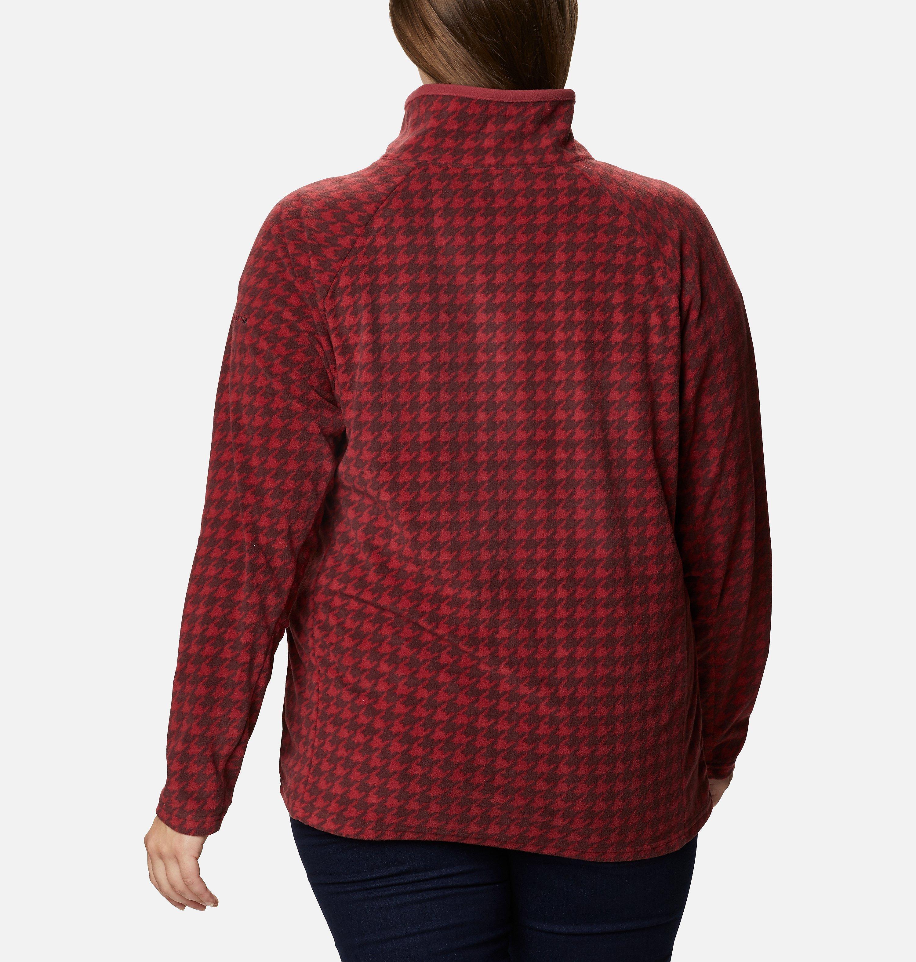 Women's Glacial IV Print Half Zip Pullover - Plus Size 2