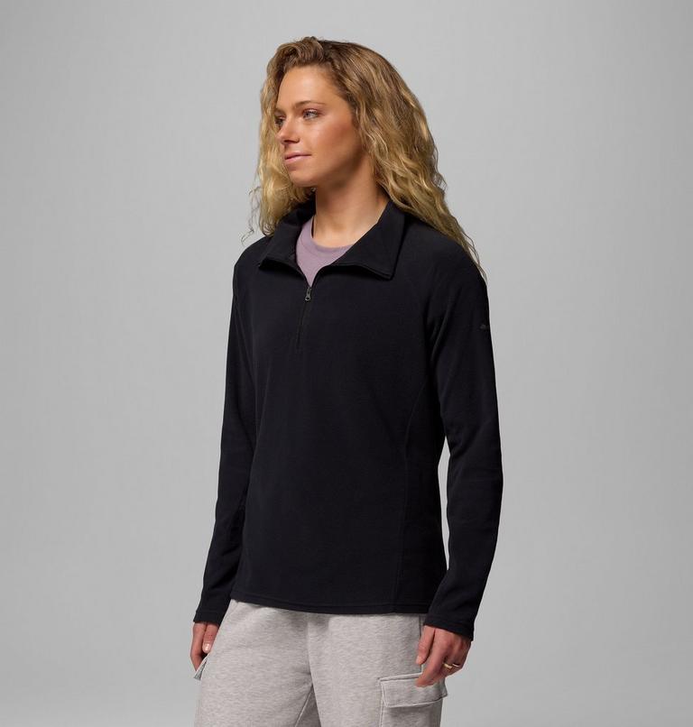 Women's Glacial IV Half Zip Fleece, Color: Black, image 4