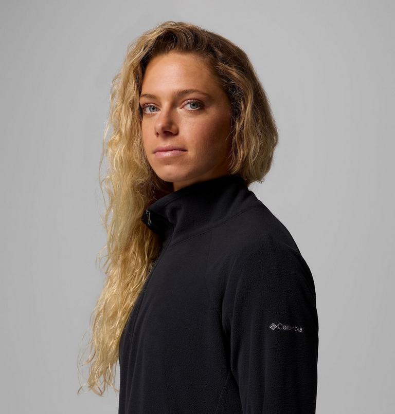 Women's Glacial IV Half Zip Fleece, Color: Black, image 5