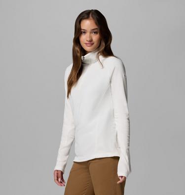 Polaire Demi-Zip Glacial IV Femme, Color: Sea Salt, image 44