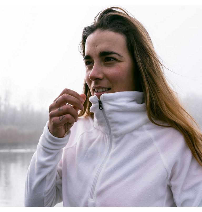 Glacial IV 1/2 Zip, Color: Sea Salt, image 8