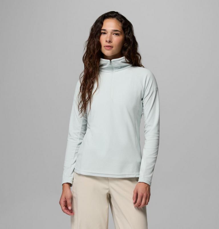 Forro polar con media cremallera Glacial IV para mujer, Color: Tea Light, image 1