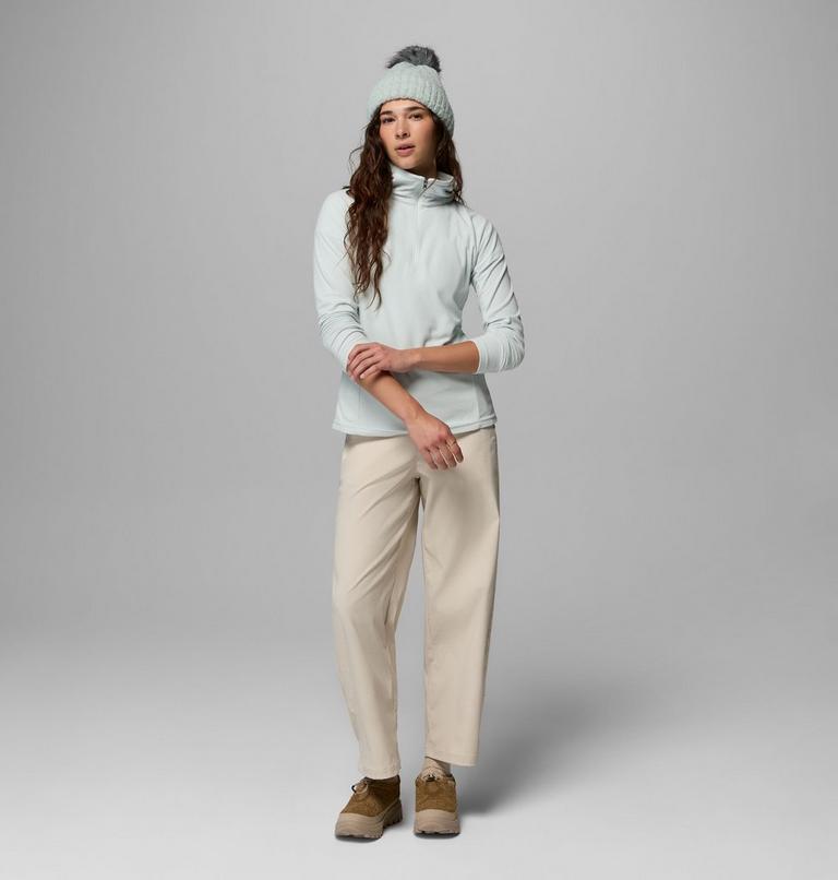 Forro polar con media cremallera Glacial IV para mujer, Color: Tea Light, image 2