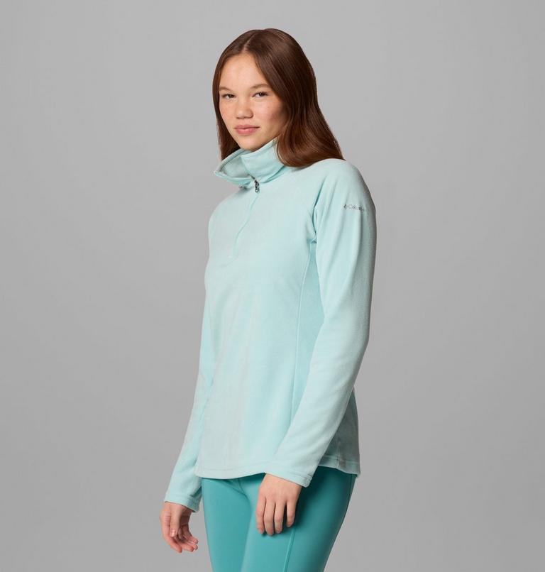 Women's Glacial IV Half Zip Fleece, Color: Spray, image 3
