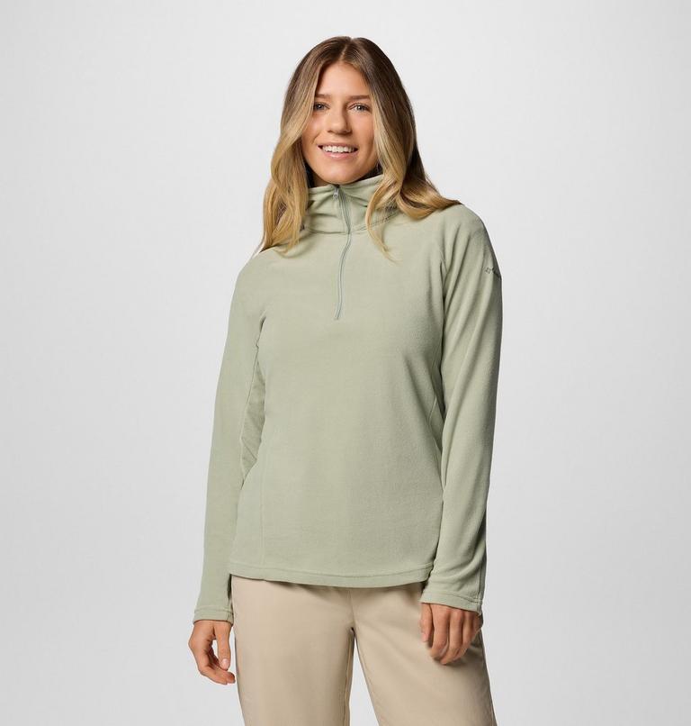 Forro polar con media cremallera Glacial IV para mujer, Color: Safari, image 1