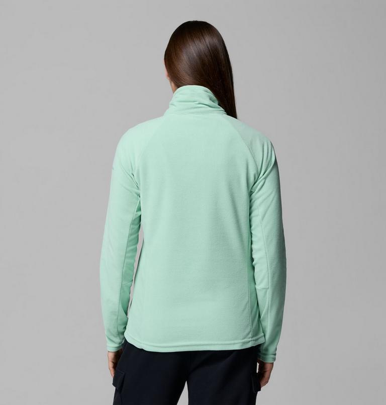 Women's Glacial IV Half Zip Fleece, Color: New Mint, image 3