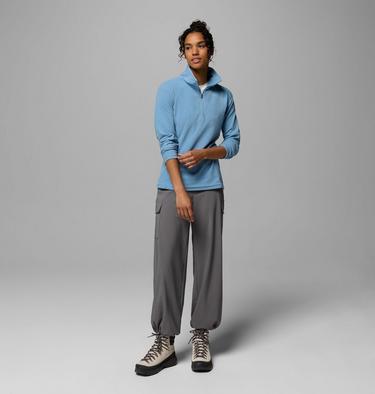 Forro polar con media cremallera Glacial IV para mujer, Color: Rainy Day, image 6