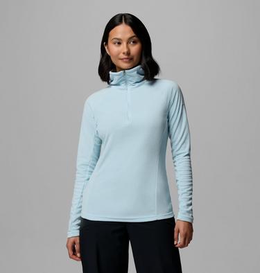 Women's Glacial IV Half Zip Fleece, Color: Marine Light, image 5