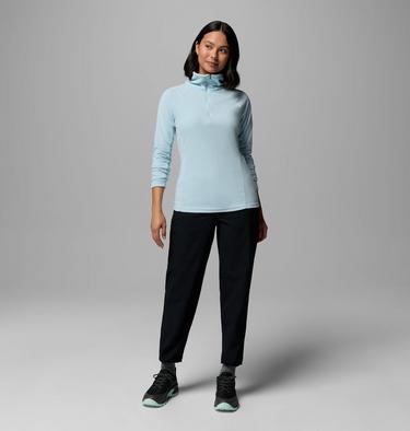 Women's Glacial IV Half Zip Fleece, Color: Marine Light, image 6