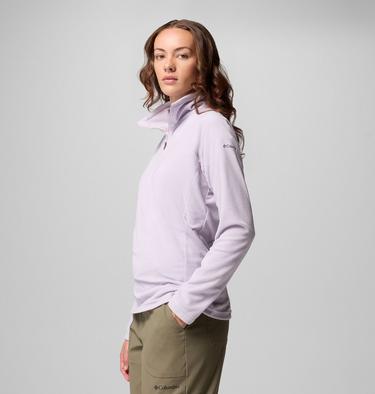 Polaire Demi-Zip Glacial IV Femme, Color: Lavender Pearl, image 16