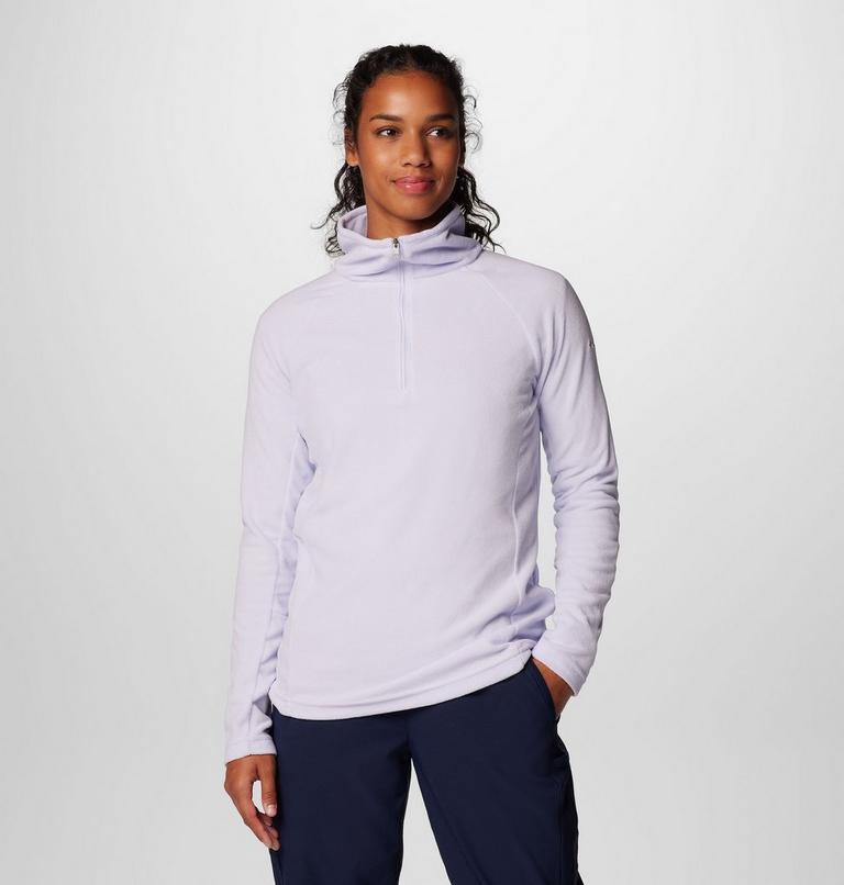 Women's Glacial IV Half Zip Fleece, Color: Snowdrift, image 1