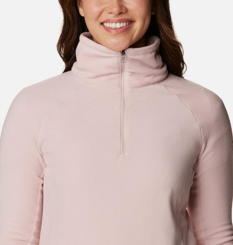 Women's Glacial IV Half Zip Fleece, Color: Dusty Pink, image 4