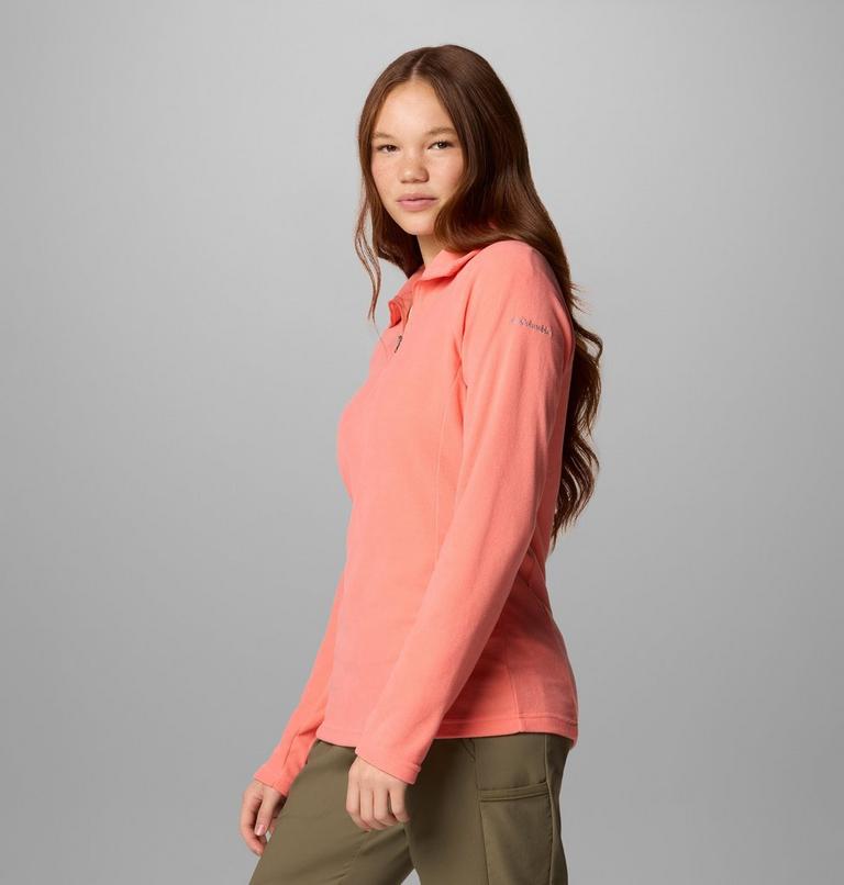 Women's Glacial IV Half Zip Fleece, Color: Alpenglow, image 3