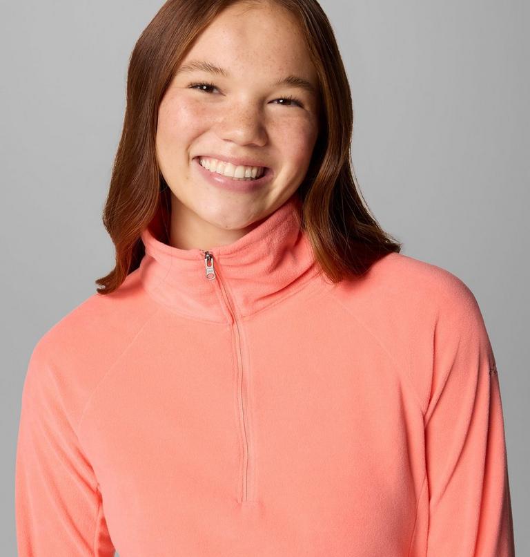 Women's Glacial IV Half Zip Fleece, Color: Alpenglow, image 4