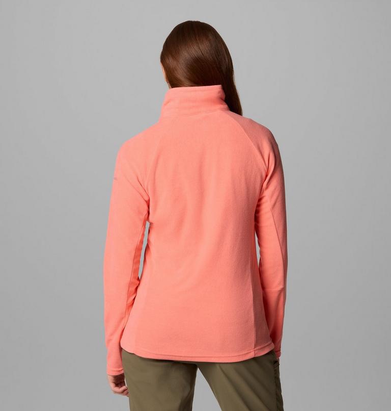 Women's Glacial IV Half Zip Fleece, Color: Alpenglow, image 2