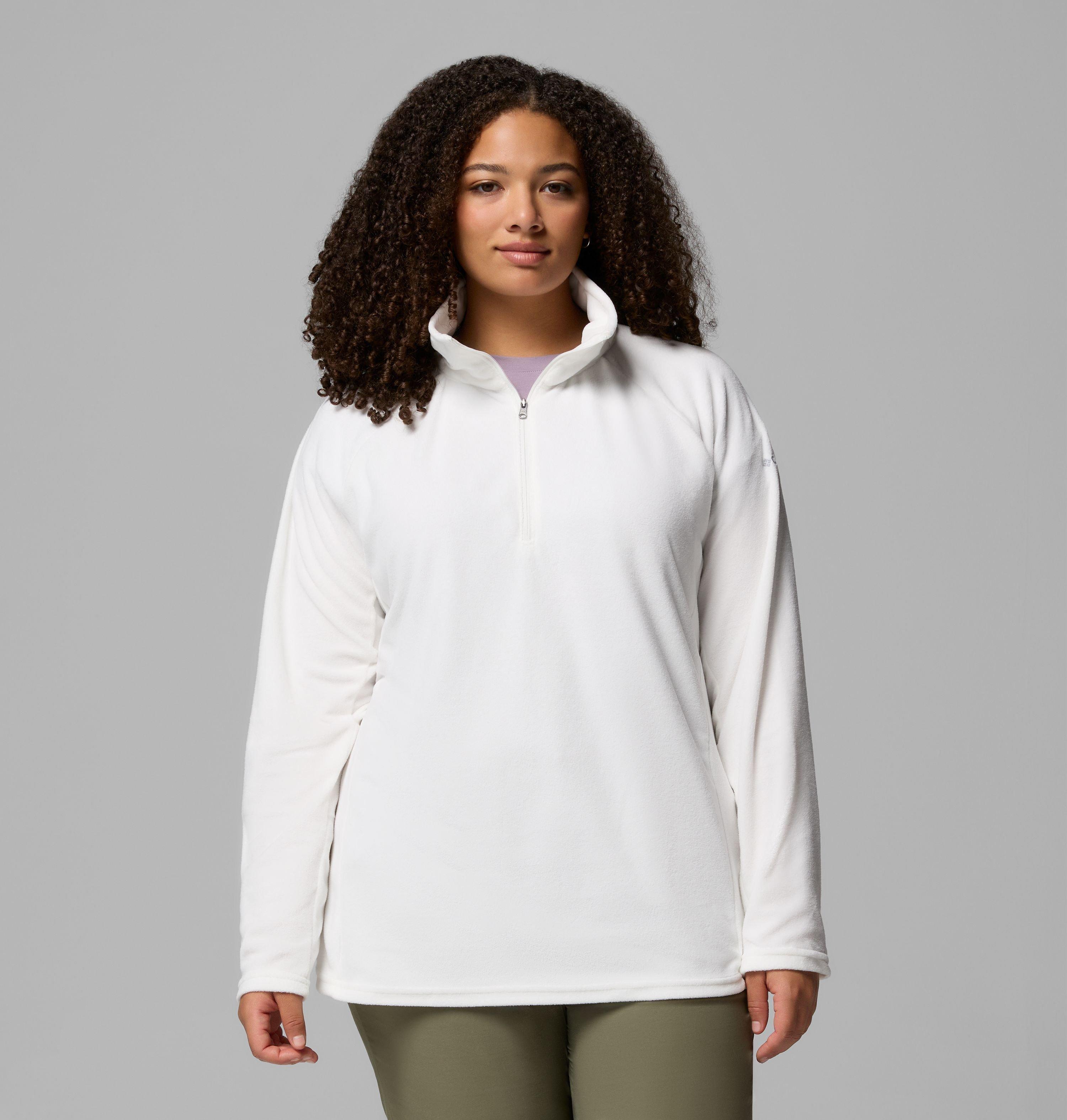 Columbia Women's Glacial  IV Half Zip Fleece - Plus Size-
