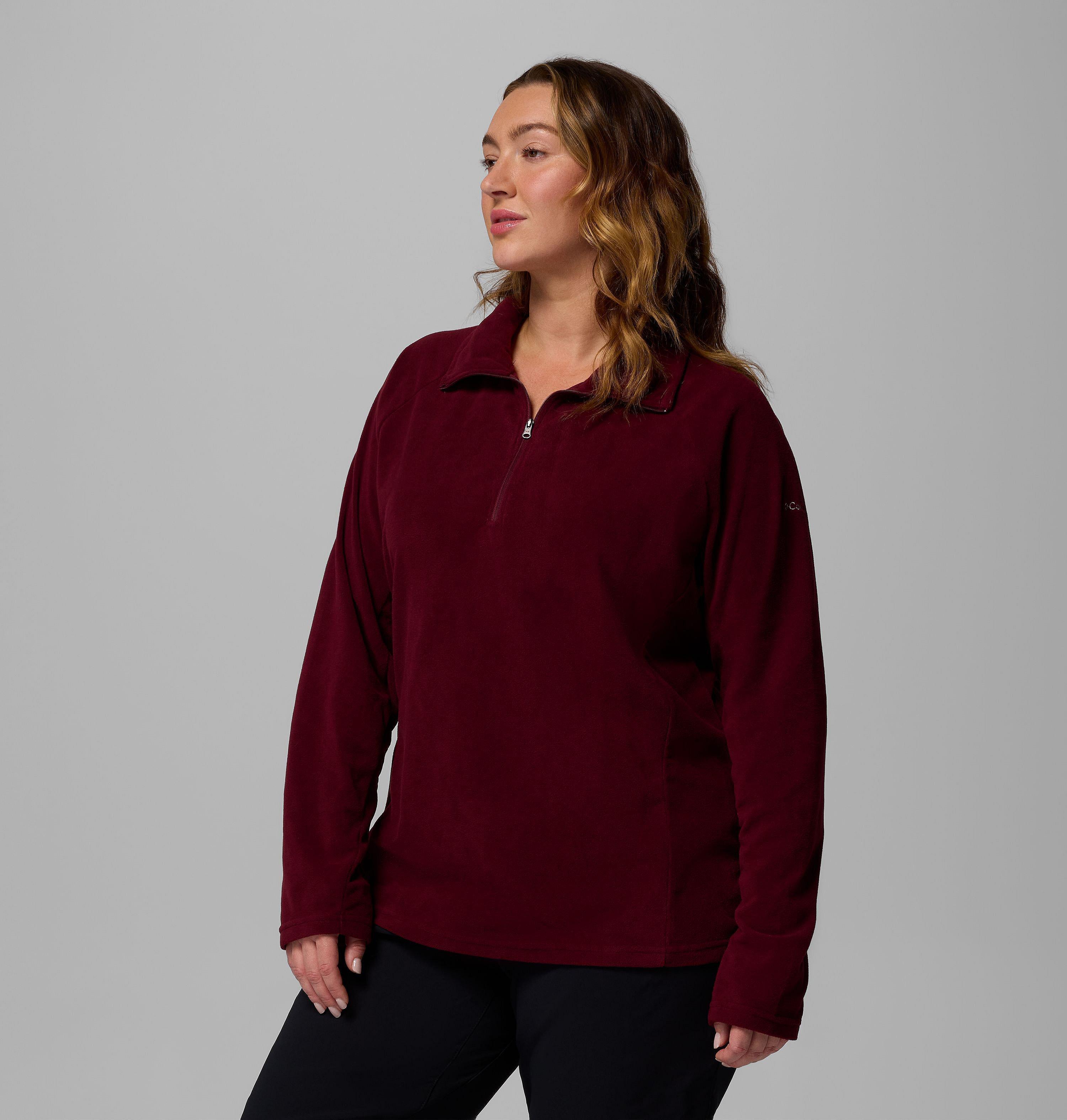 Chandail polaire à demi-fermeture éclair Glacial IV Femme - Grandes tailles 4