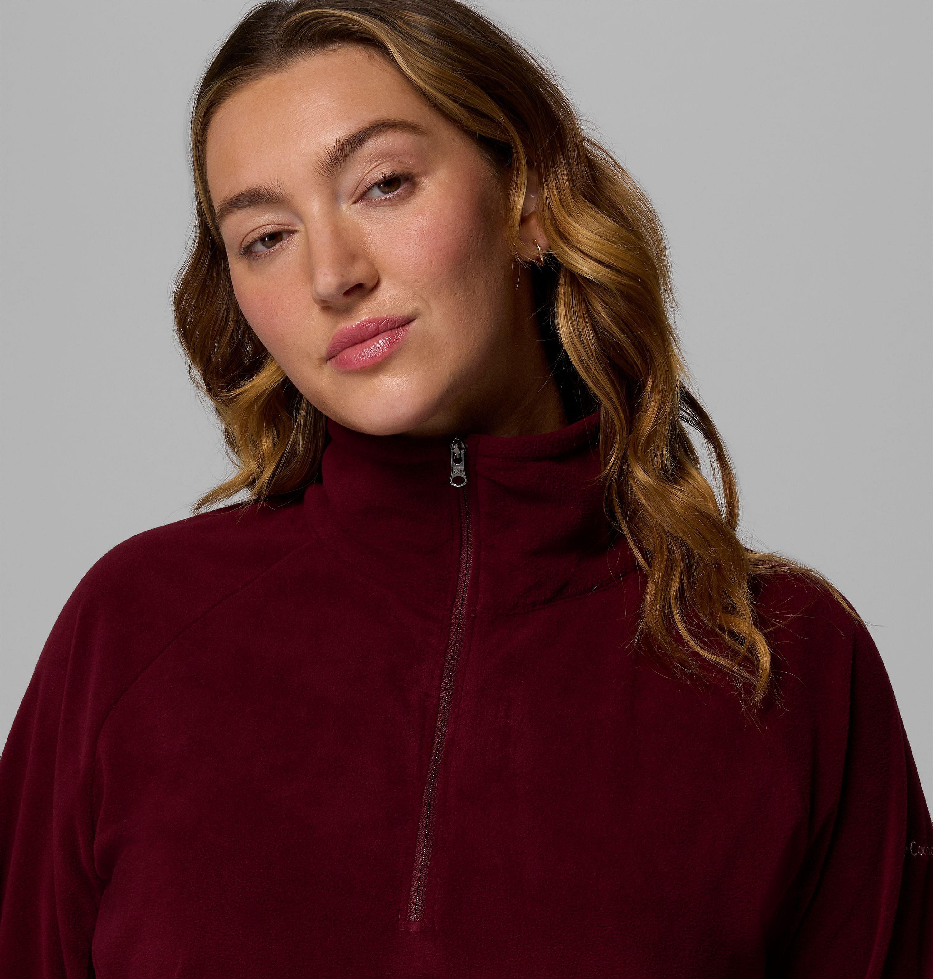 Chandail polaire à demi-fermeture éclair Glacial IV Femme - Grandes tailles 5