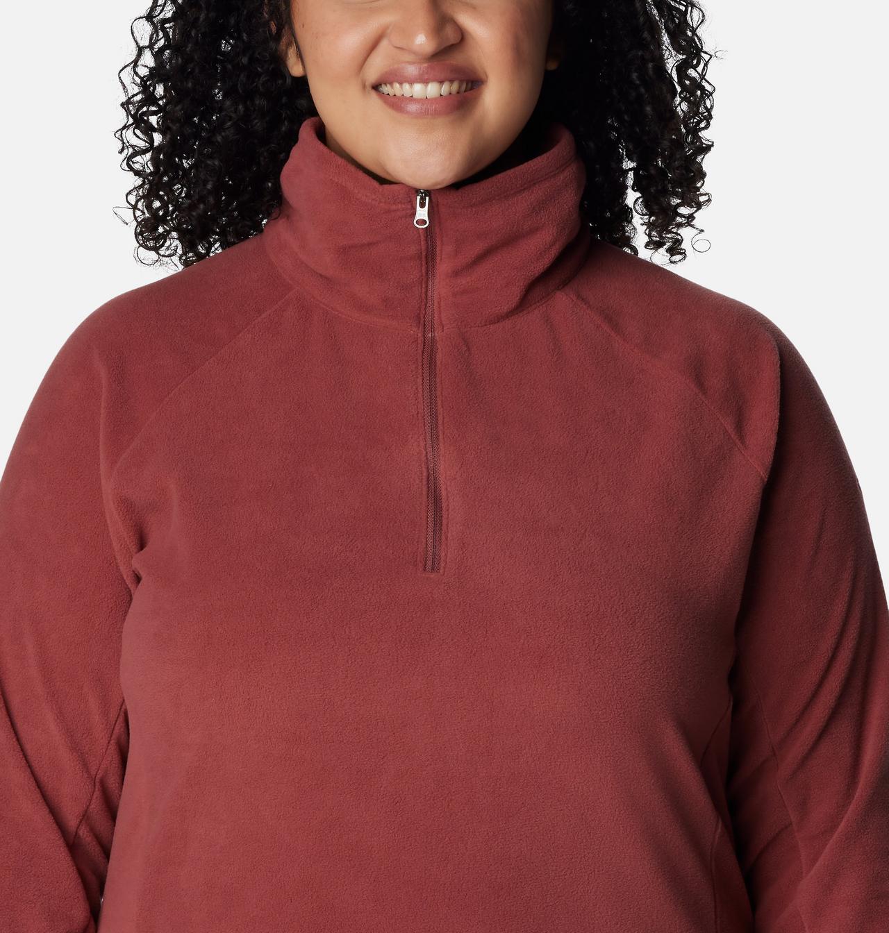 Women's Glacial™ IV Half Zip Fleece - Plus Size 4