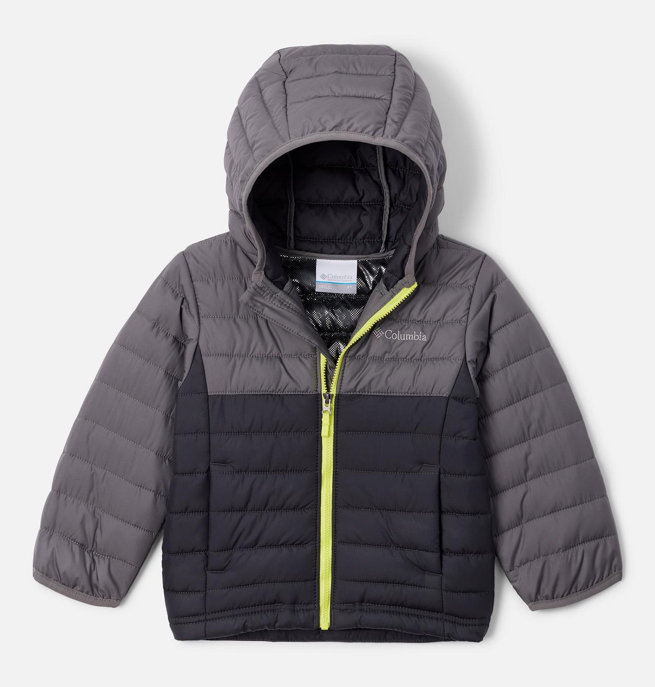 Boys' Toddler Powder Lite™ Hooded Jacket 1