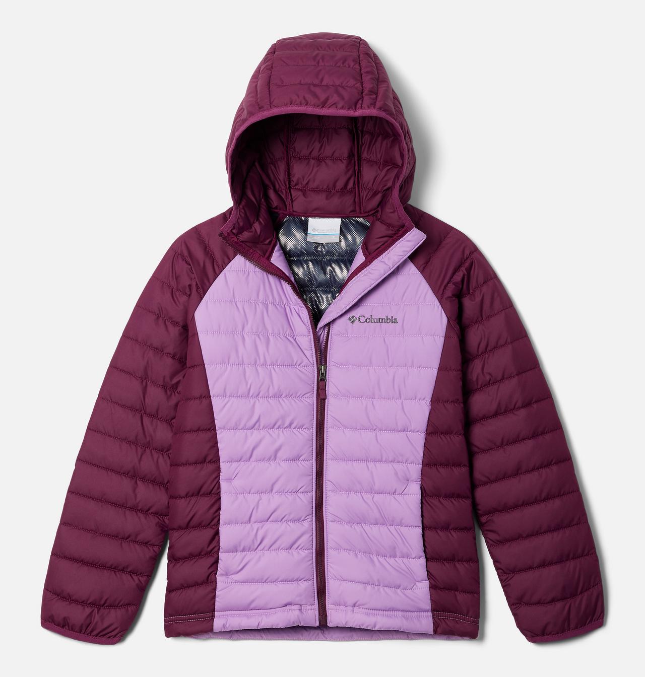 Girls’ Powder Lite™ Hooded Jacket 1