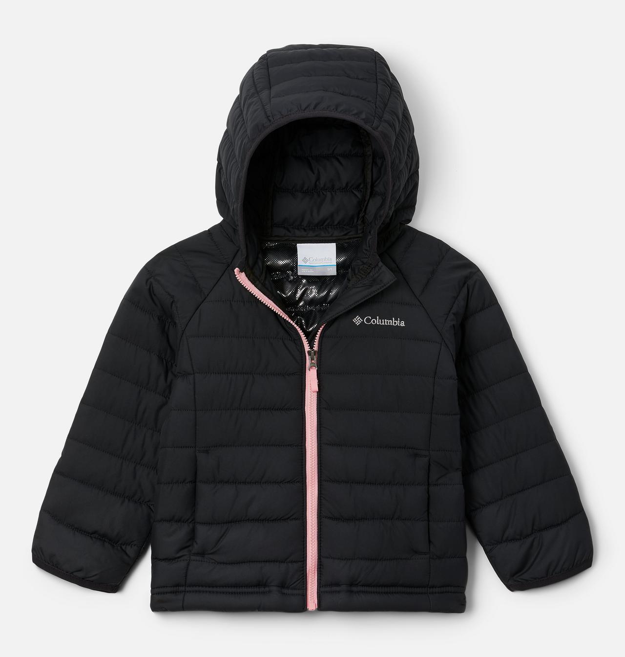Girls' Toddler Powder Lite™ Hooded Jacket 1