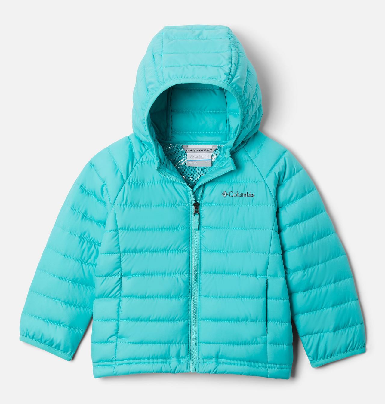 Girls' Toddler Powder Lite™ Hooded Jacket 1