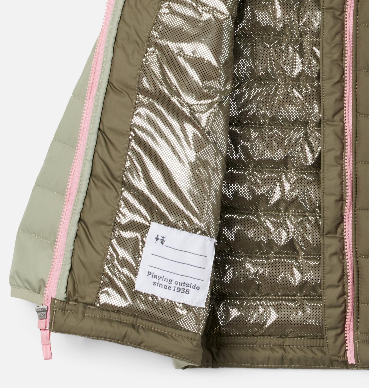 Girls' Toddler Powder Lite™ Hooded Jacket 3