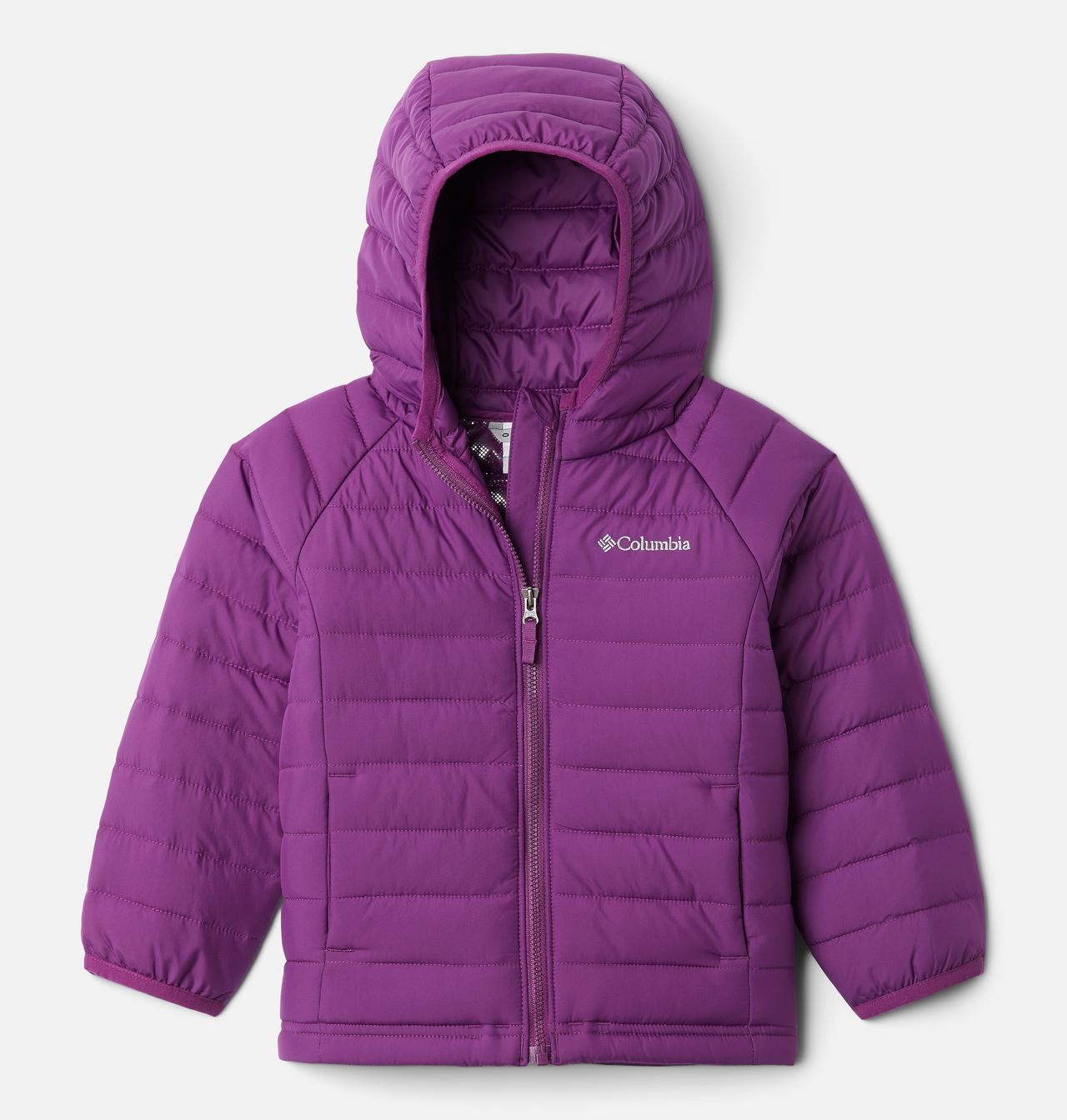 Girls' Toddler Powder Lite™ Hooded Jacket 1