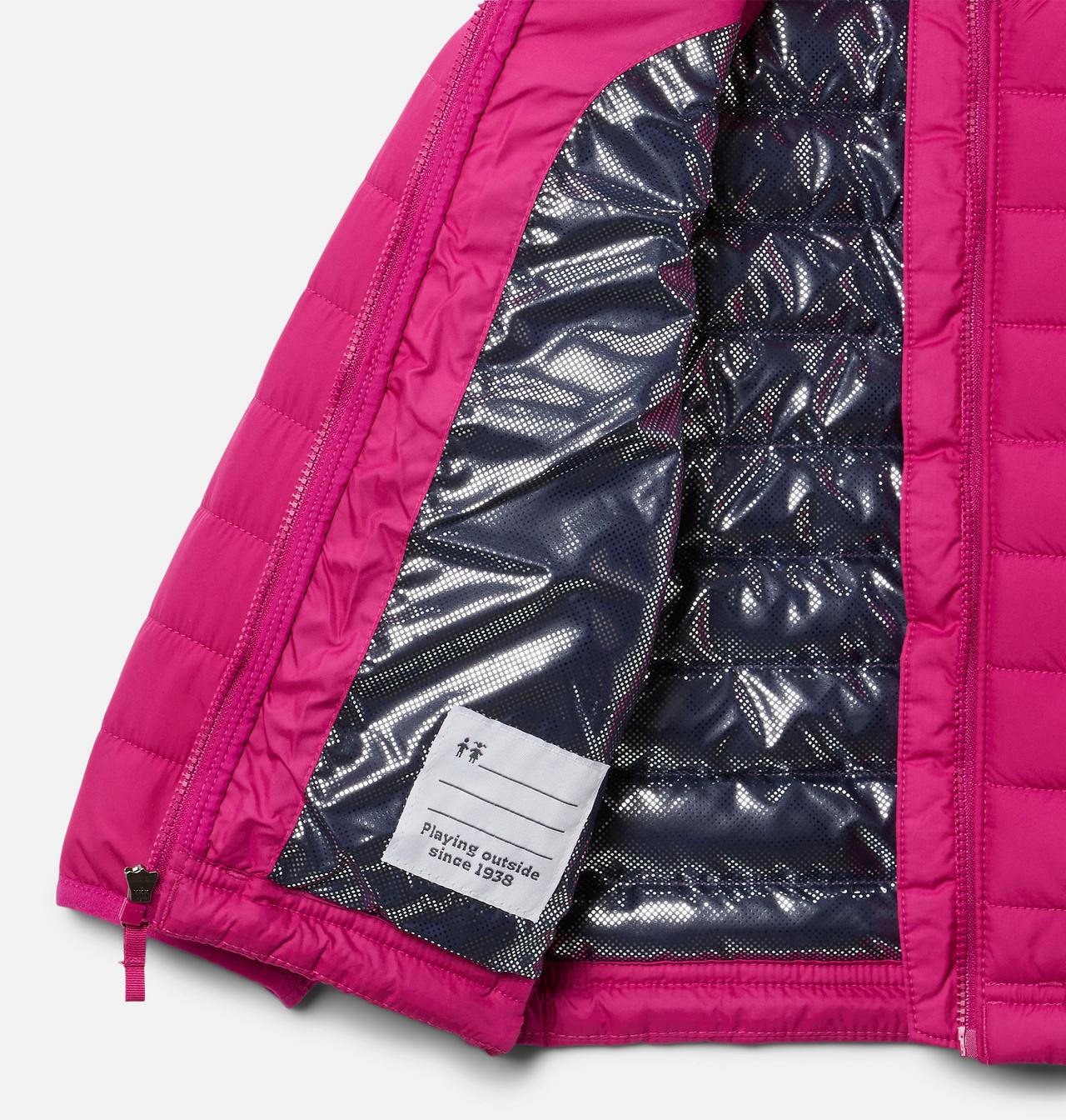 Girls' Toddler Powder Lite™ Hooded Jacket 3