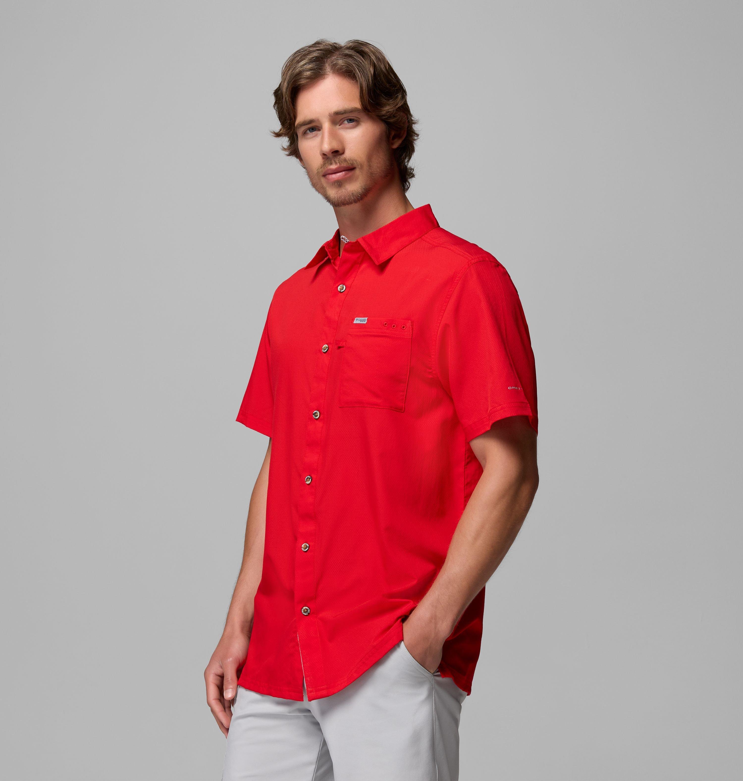 Men's PFG Bluefin Winds Camp Shirt 4