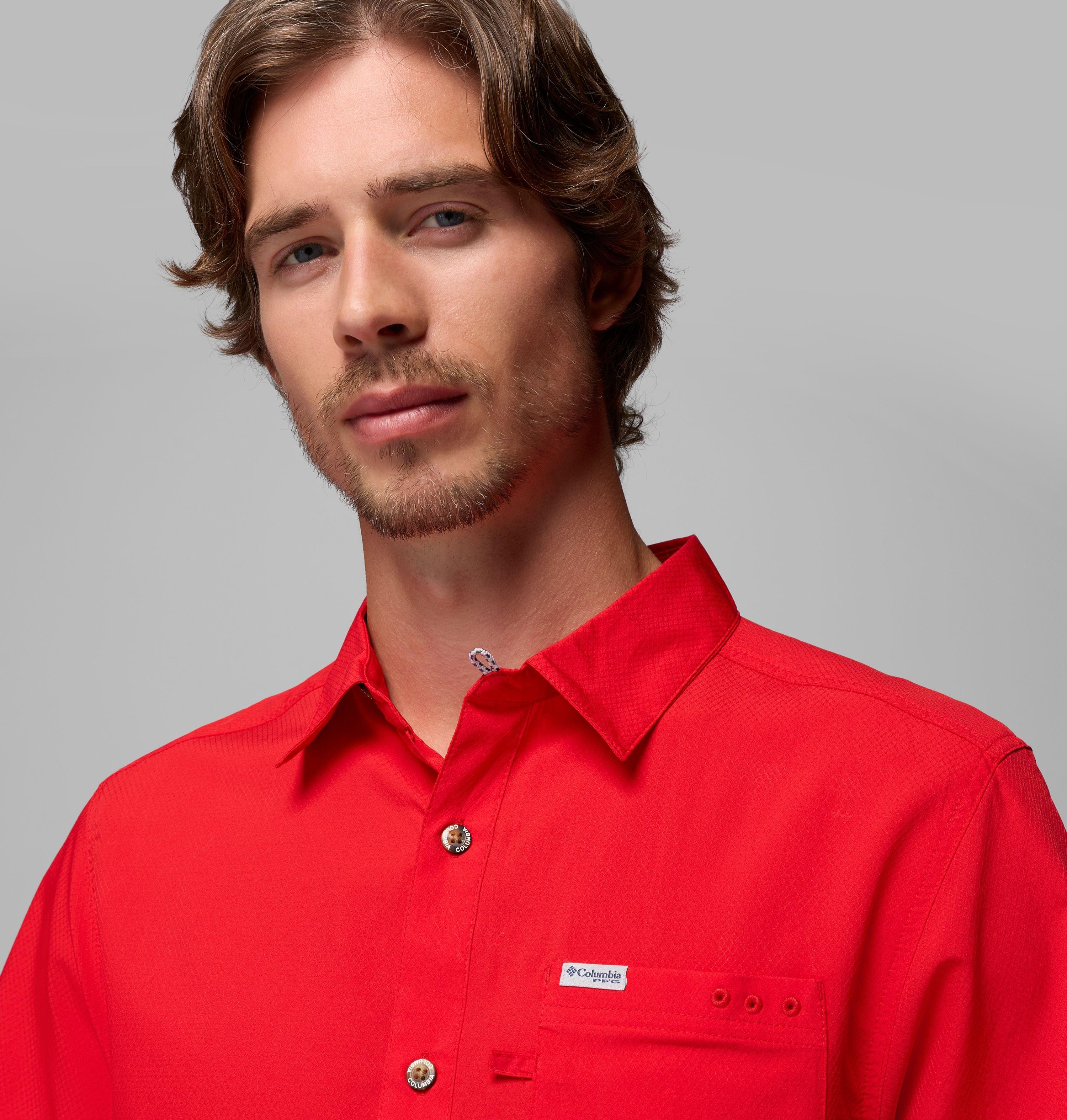 Men's PFG Bluefin Winds Camp Shirt 5