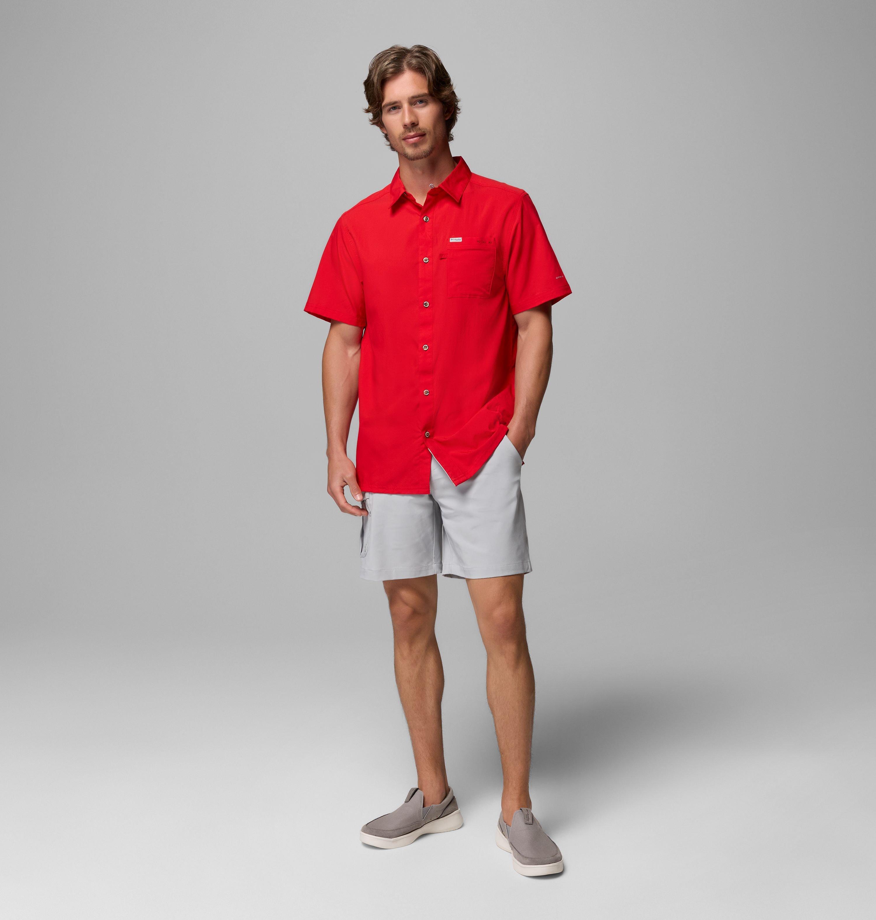 Men's PFG Bluefin Winds Camp Shirt 2
