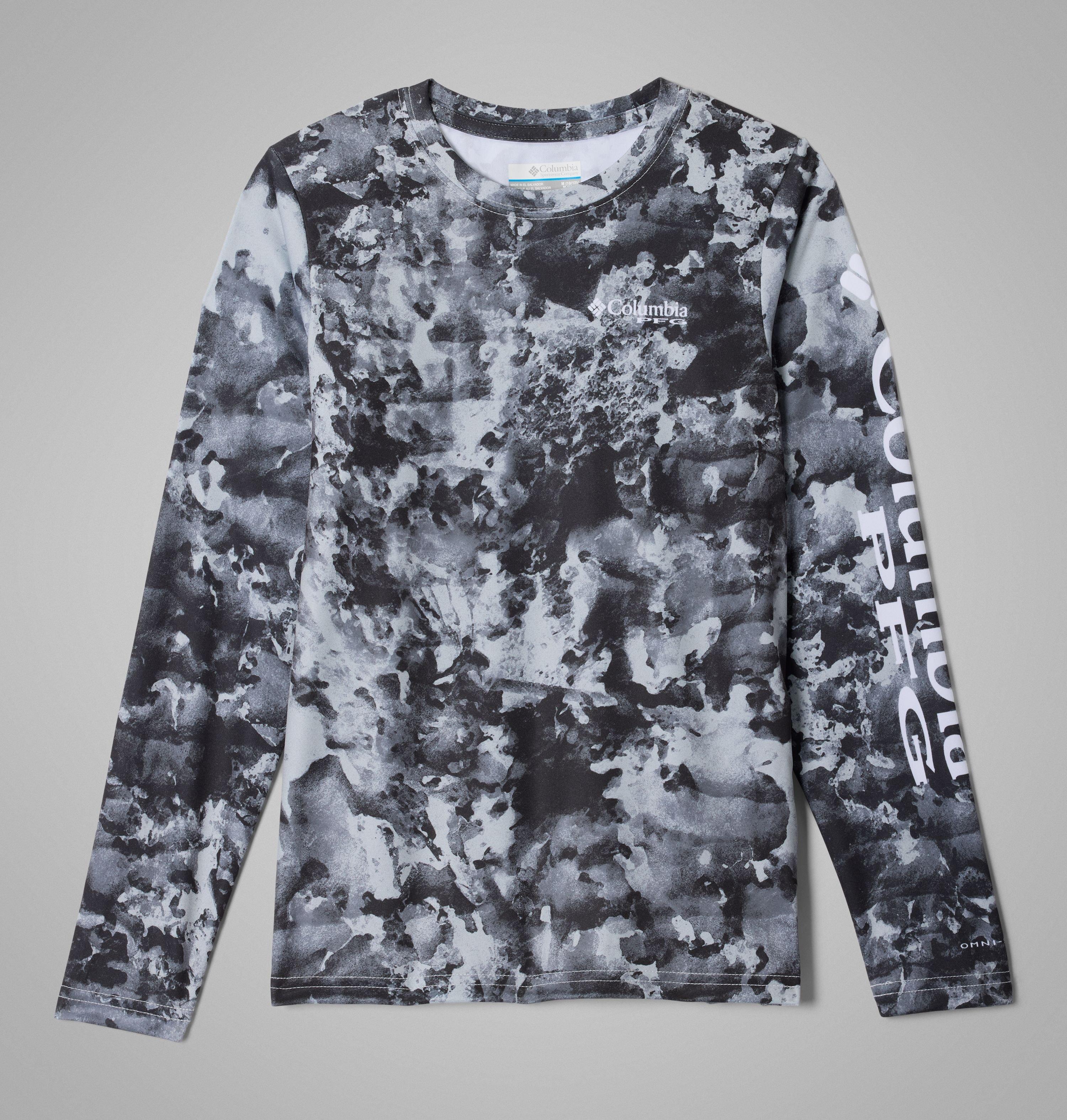 Boys' PFG Super Deep Waves Long Sleeve Shirt 1
