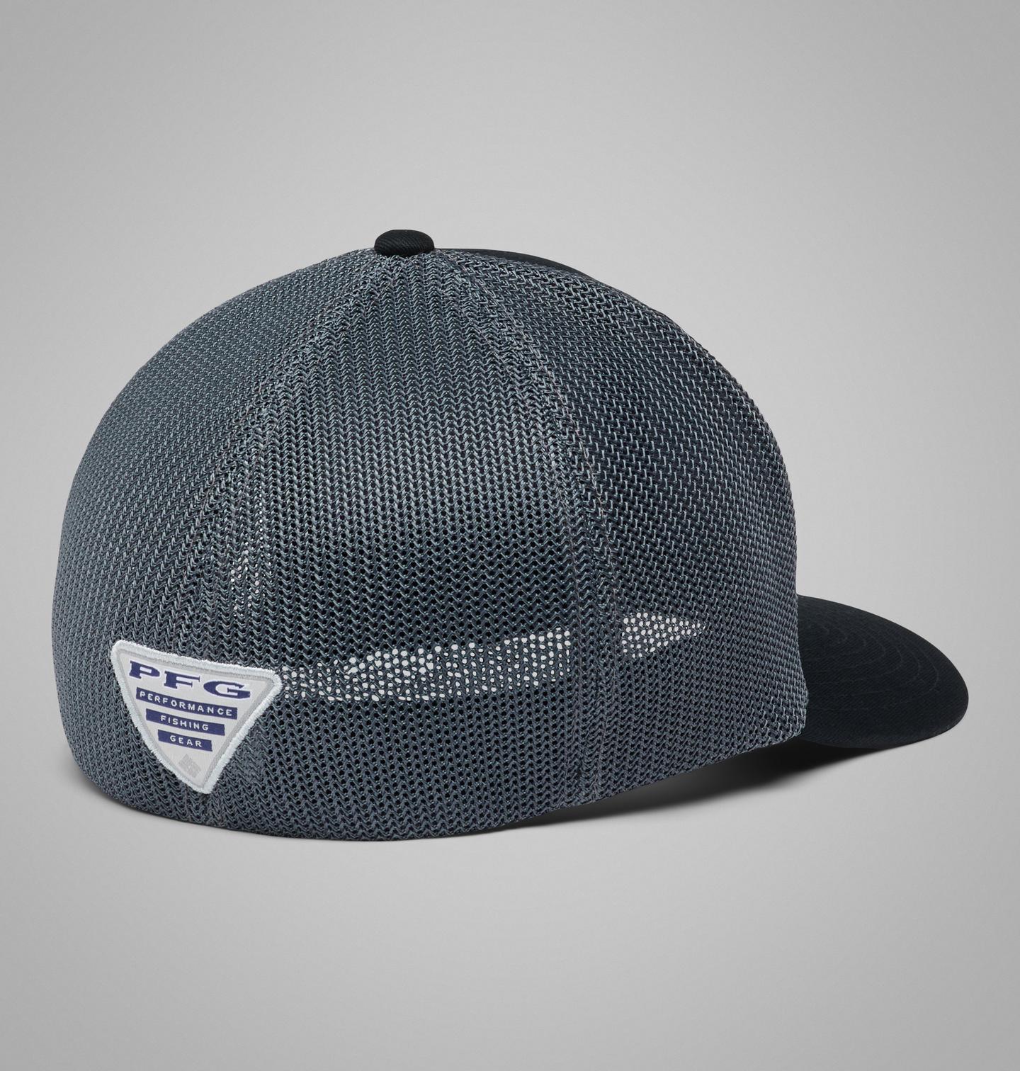 Кепка Columbia PFG Mesh Ball - Tennessee, цвет: Чёрный / Графитовый — фото 2