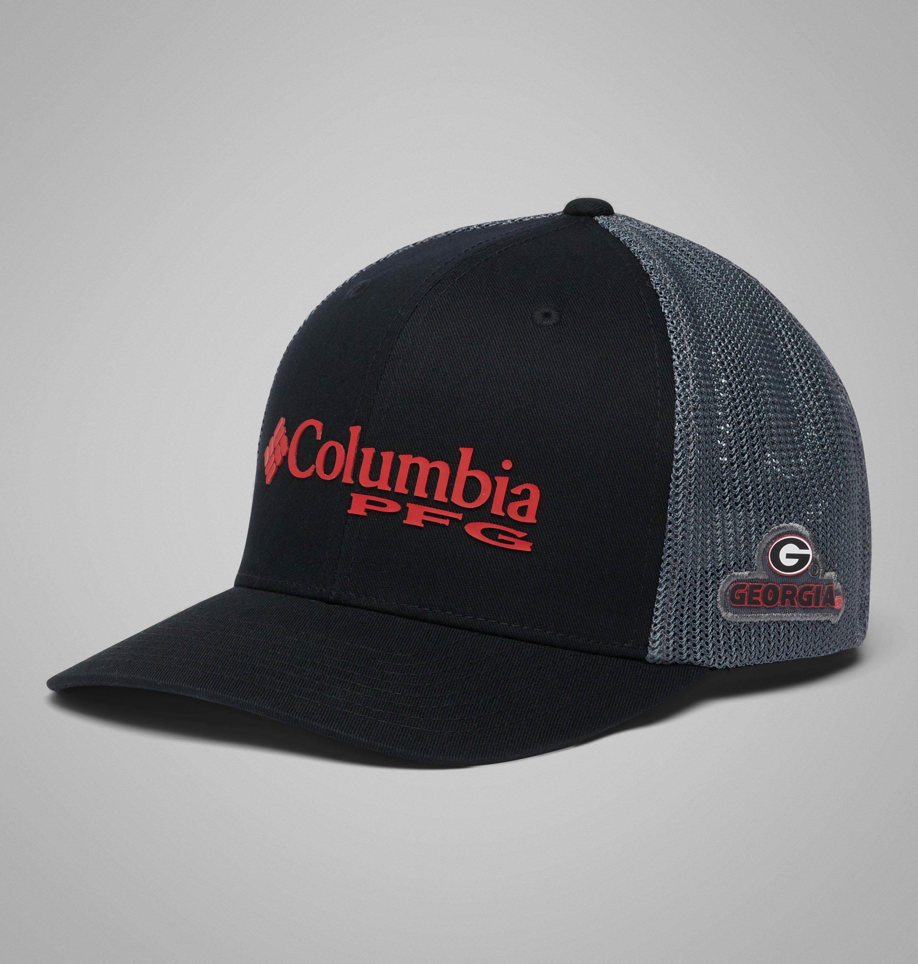 Columbia PFG Mesh  Ball Cap - Georgia-
