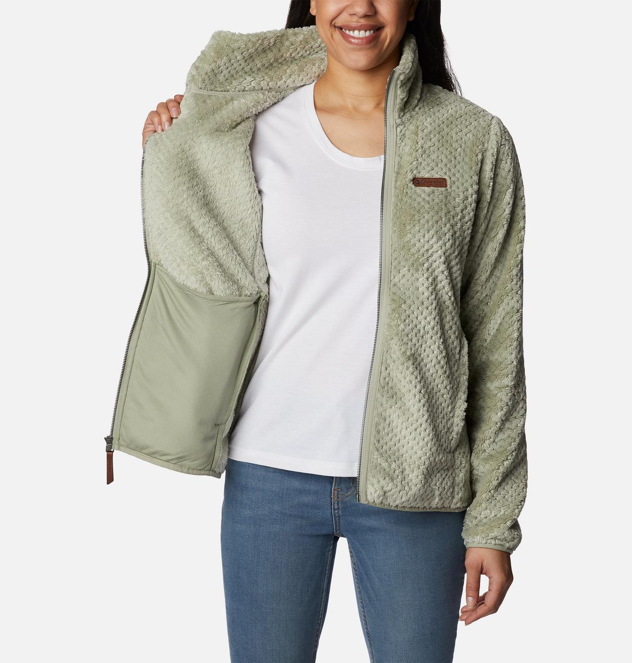 Manteau polaire avec fermeture éclair en sherpa Fire Side™ II Femme 5
