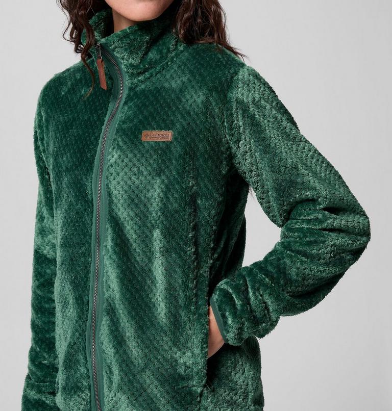 Women's Fire Side II Sherpa Fleece, Color: Rain Forest, image 7