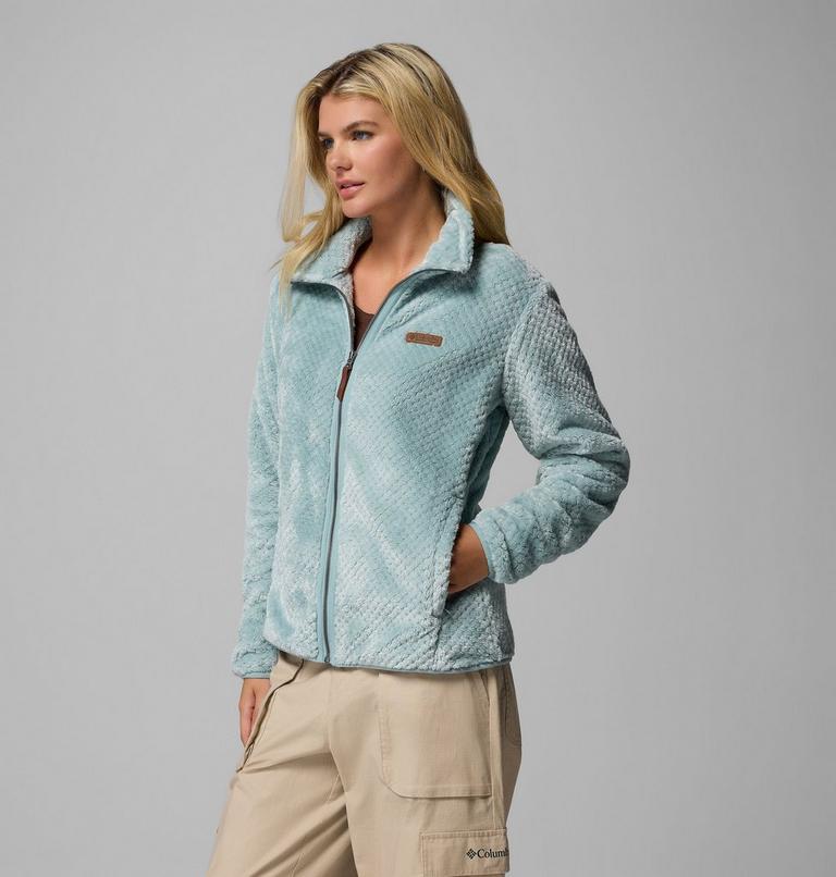 Women's Fire Side II Sherpa Fleece, Color: Crushed Blue, image 4