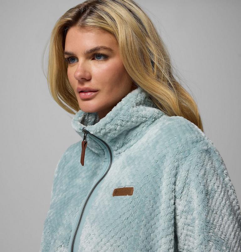 Women's Fire Side II Sherpa Fleece, Color: Crushed Blue, image 5