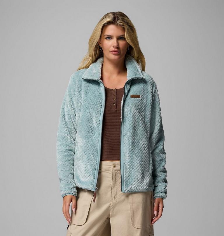 Women's Fire Side II Sherpa Fleece, Color: Crushed Blue, image 6