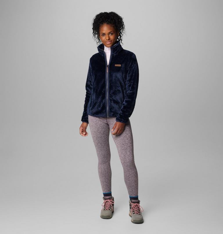 Women's Fire Side II Sherpa Fleece, Color: Collegiate Navy, image 3