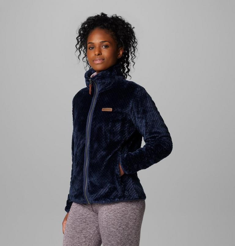 Women's Fire Side II Sherpa Fleece, Color: Collegiate Navy, image 4