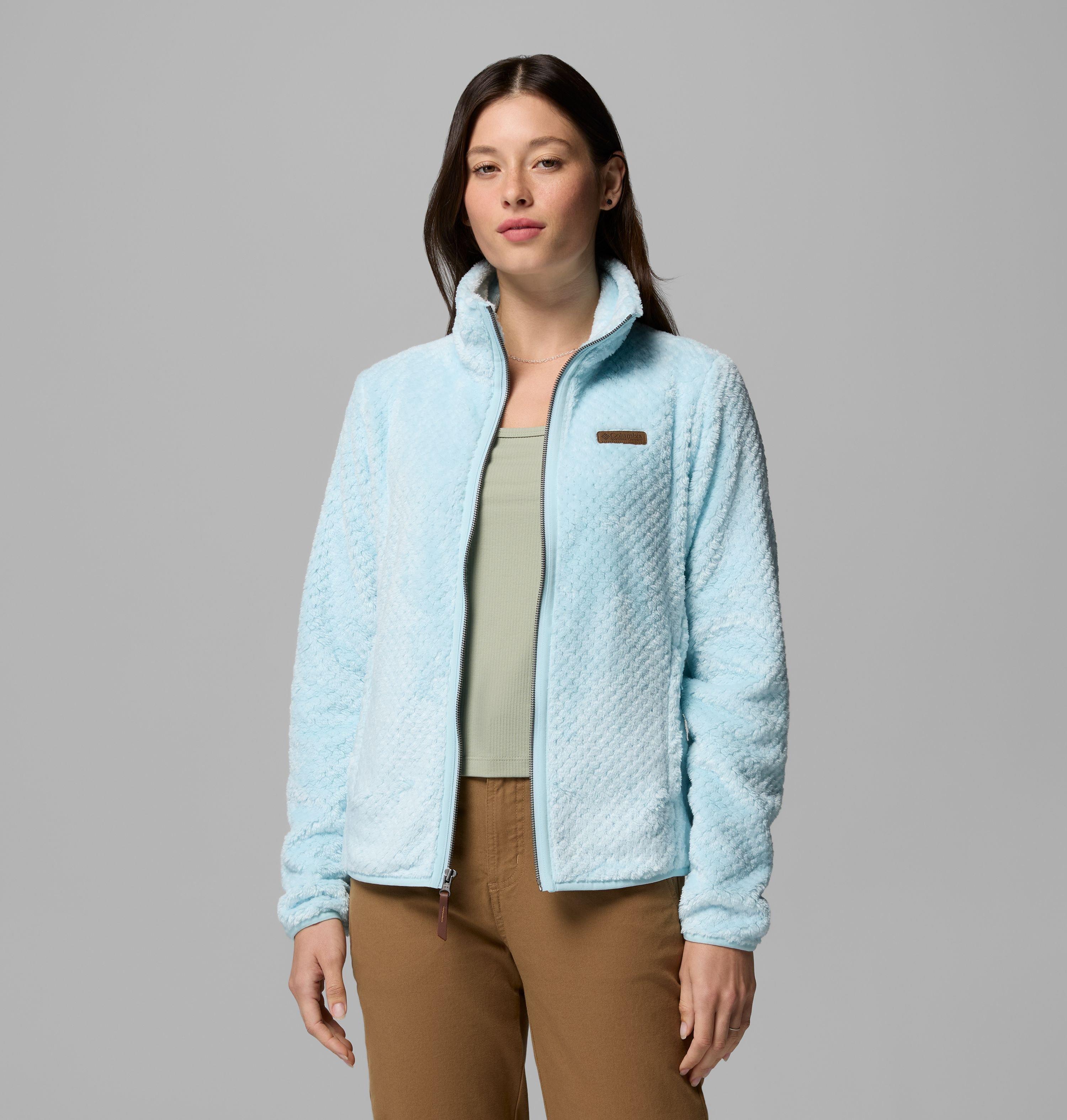 珍品 00s Y2K columbia 渦 ティファニーブルーフリースジャケット Columbia - 珍品 00s Y2K columbia 渦 ティファニーブルーフリース