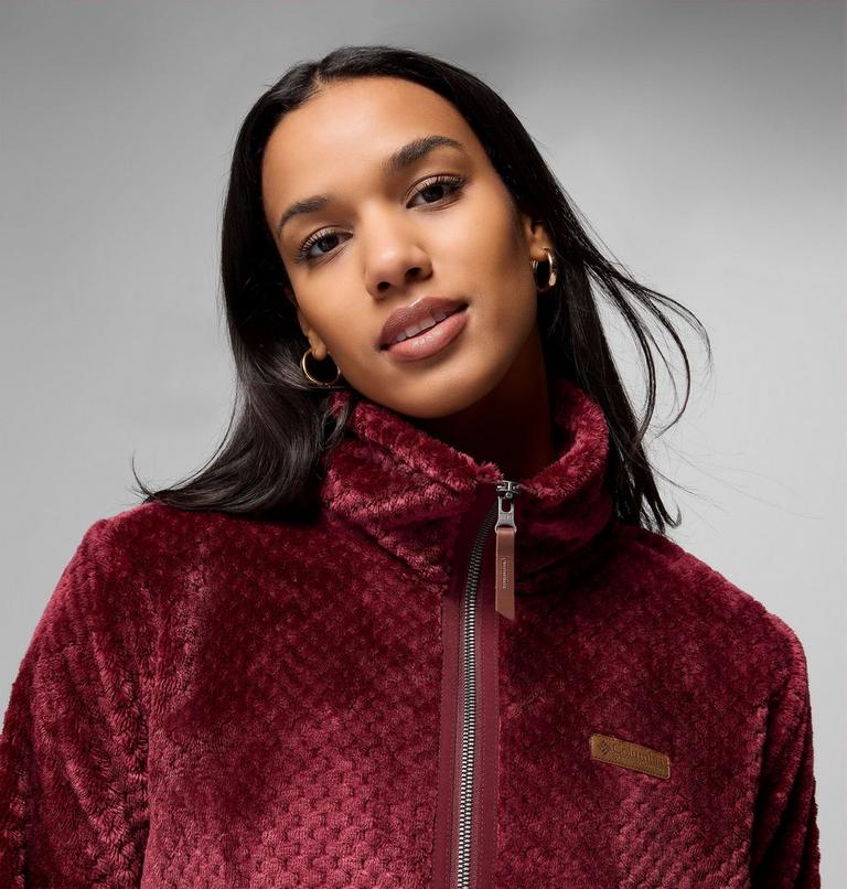 Women's Fire Side II Sherpa Fleece, Color: Rich Wine, image 6