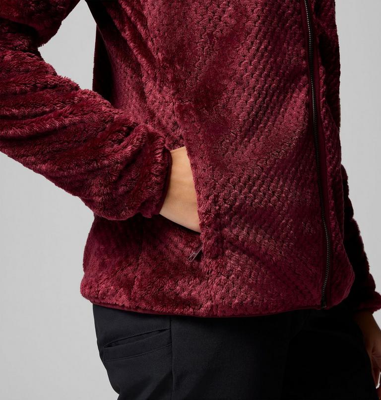 Women's Fire Side II Sherpa Fleece, Color: Rich Wine, image 7