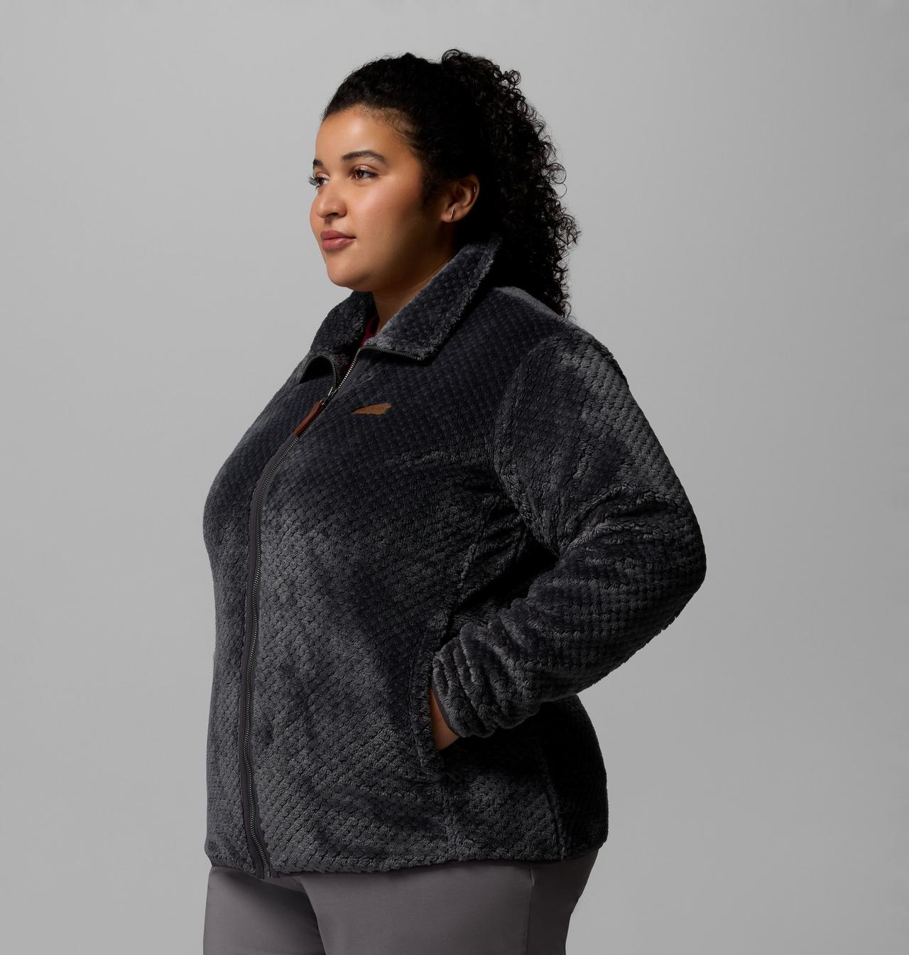 Women's Fire Side™ II Sherpa Full Zip Fleece - Plus Size | 011 | 1X 4